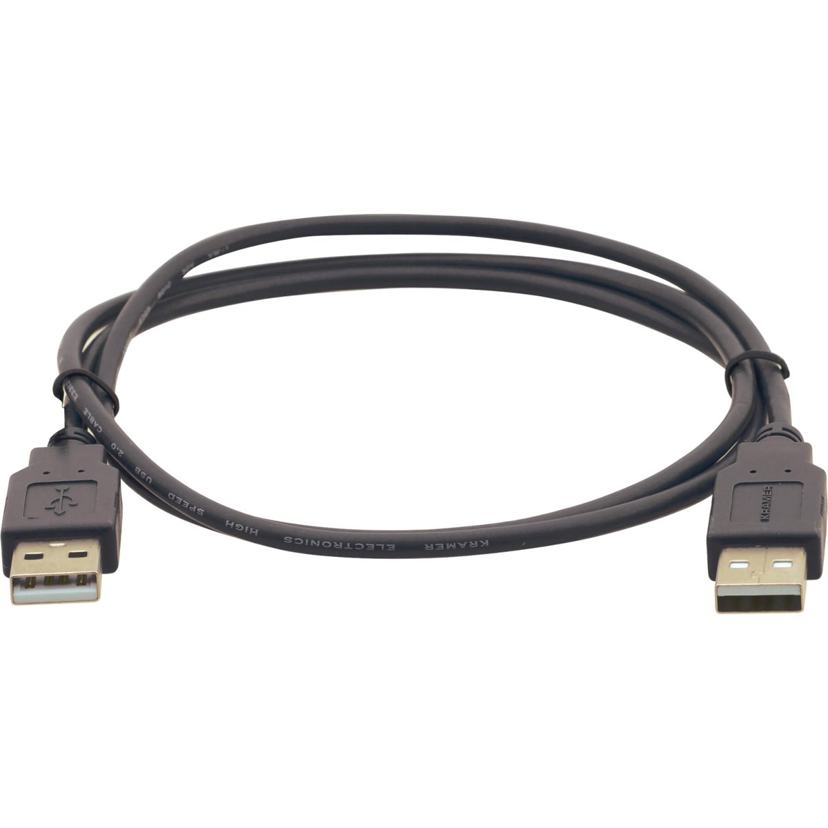 Кабель USB-USB, Kramer, 1.8m, черный (C-USB/AA-6)