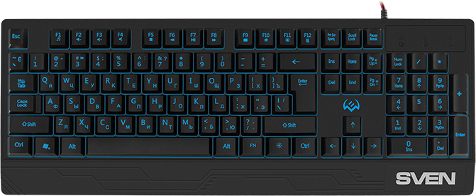 Игровая клавиатура Sven KB-G8300 (104 кл, 12 Fn  функций, подсв, )