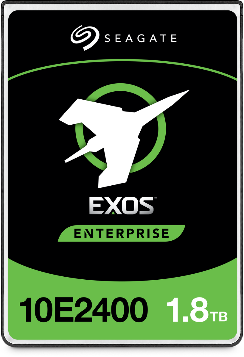Жесткий диск Seagate Exos 10E2400 HDD 2,5" SAS 1,8Tb, SAS 12Гбит/с, 10000 rpm, 256Mb buffer, 512e/4K, Cache eMLC 16Gb, 15mm, ST1800MM0129, 1 year
