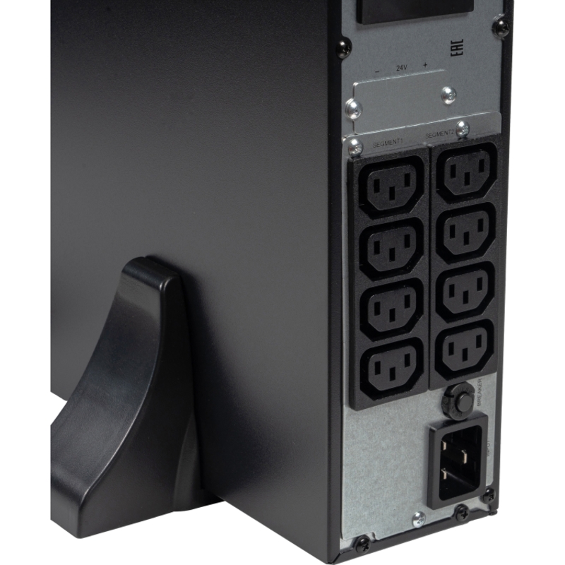 8765 UPS SKAT-UPS 1500-RACK-ON-3X9-E P3, 1500VA/1500W, 2U, On-Line, sine wave, built-in 36V battery (3x9Ah), 8xC13, USB, RS232, RS485, parallel port, card slot (SNMP, relay), EPO, WxDxH 440x461x86.5, weight 16.5 kg