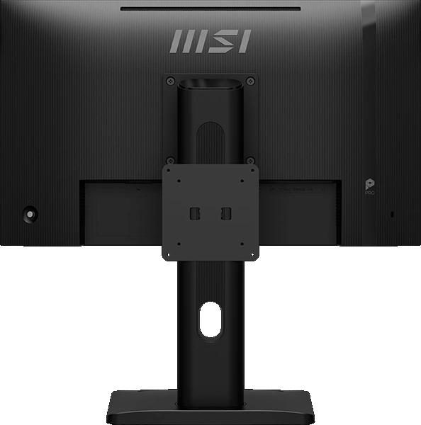 Монитор/ MSI PRO MP245PHG E14 23.8'', 1920x1080, IPS, 178x178, 300nit, 144Hz, 4ms, HDMI/DP, 1xUSB-C, 2USB-A, Audio out, 2x2W, LTSP, IntPWR, 100x100VESA, Black, 1y