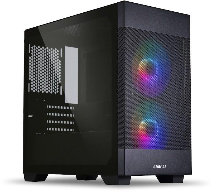 Корпус Lian-Li Lancool 205M Mesh черный mATX 3x120mm 2x140mm 2xUSB3.0 audio bott PSU [G99.OE744MX.10]