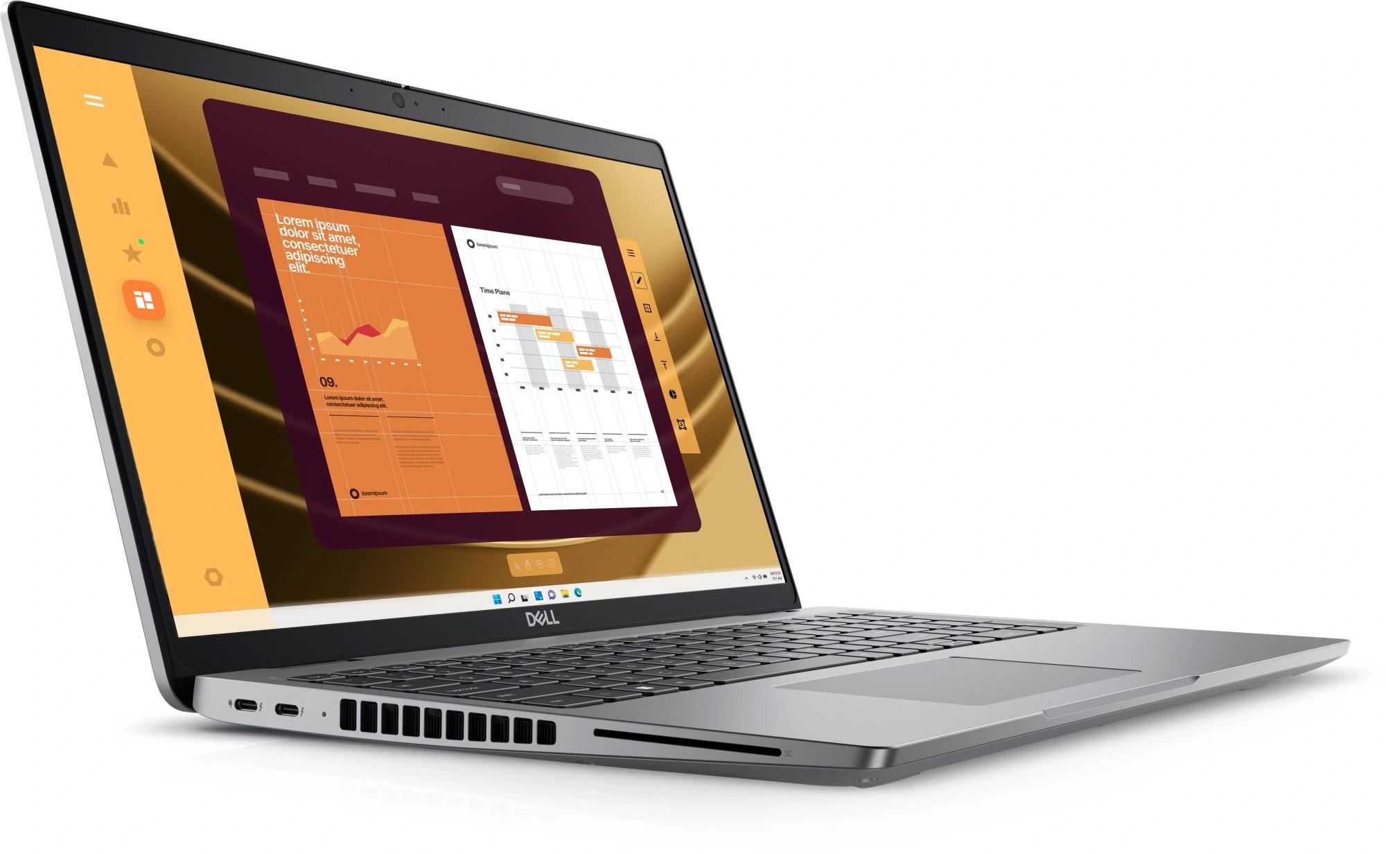 Ноутбук Dell Latitude 5550 Core i7 1355U 8Gb SSD512Gb Intel Iris Xe graphics 15.6" IPS FHD (1920x1080) Linux grey WiFi BT Cam (5550-7855)