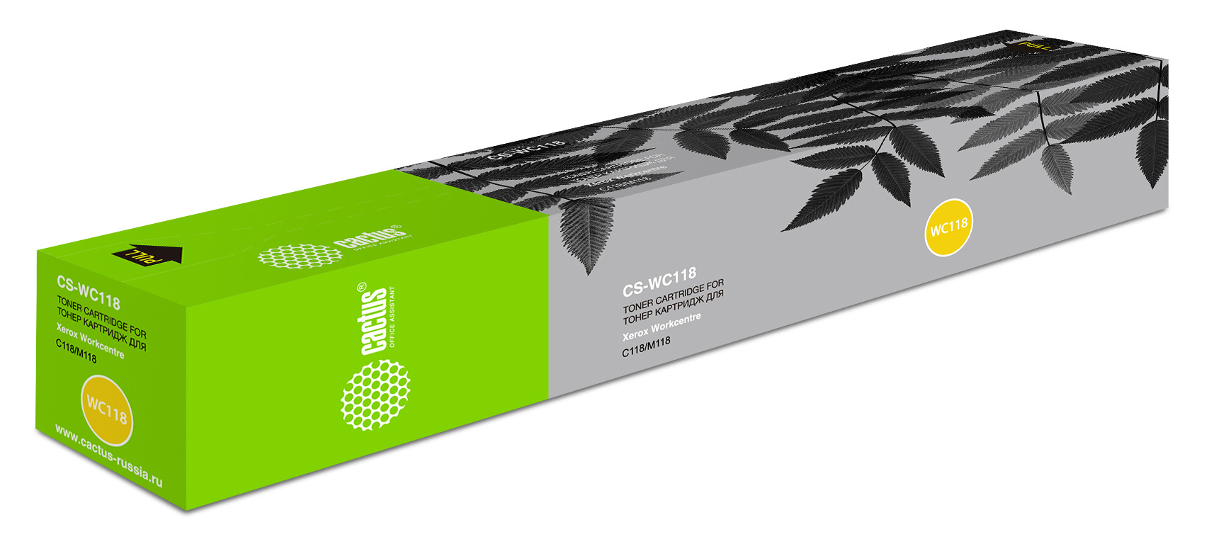 Cactus 006R01179 Тонер-картридж (CS-WC118) для Xerox WorkCentre M118/M118i/CopyCentre C118 (11000 стр.)