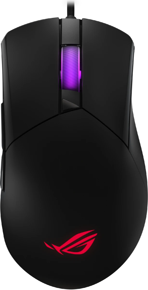 Мышь ASUS ROG Harpe Ace Mini, 49g, 2.4GHz RF, Bluetooth 5.1, 42000 DPI sensor, 5 Programmable Buttons, Blac