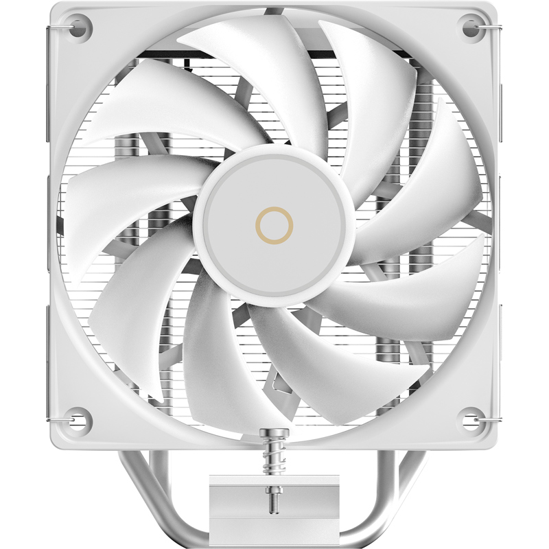 Кулер для процессора/ CPU Cooler Ocypus Delta A40 SE WH ARGB (190W, 4-pin PWM, 147mm, Al/Cu, 4x6mm, ARGB, 1x120mm, 60CFM, 31dBA, 1800RPM, S: 1851/1700/1200/115X, AM5/AM4, white)
