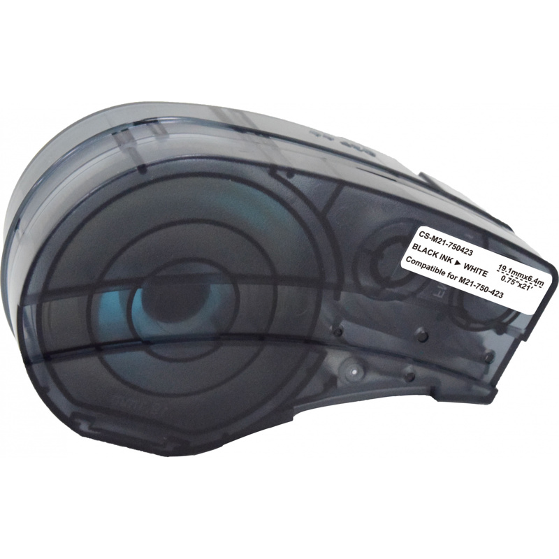 -/ Картридж ленточный Cactus CS-M21-750423 черный для Brady BMP21-PLUS, BMP21-LAB