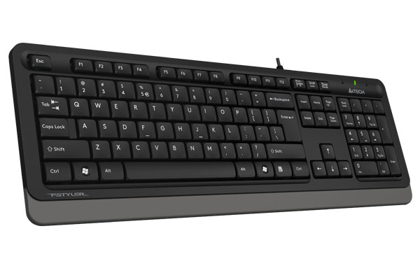 Клавиатура A4Tech Fstyler FK10 черный/серый USB (FK10 GREY)