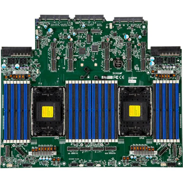 Серверная платформа/ Supermicro Server SYS-122C-TN 1U (2x LGA4710 / 32x DDR5 RDIMM / 12x Hs 2.5" NVMe / 2 M.2 PCIe 5.0 x2 NVMe / VROC Premium / 3x PCIe 5.0 x16 (1 AIOM with OCP 3.0) / 1x PCIe 5.0 x8 / 2x 10GbE RJ45 Intel X710 / 2x 1000W Power)