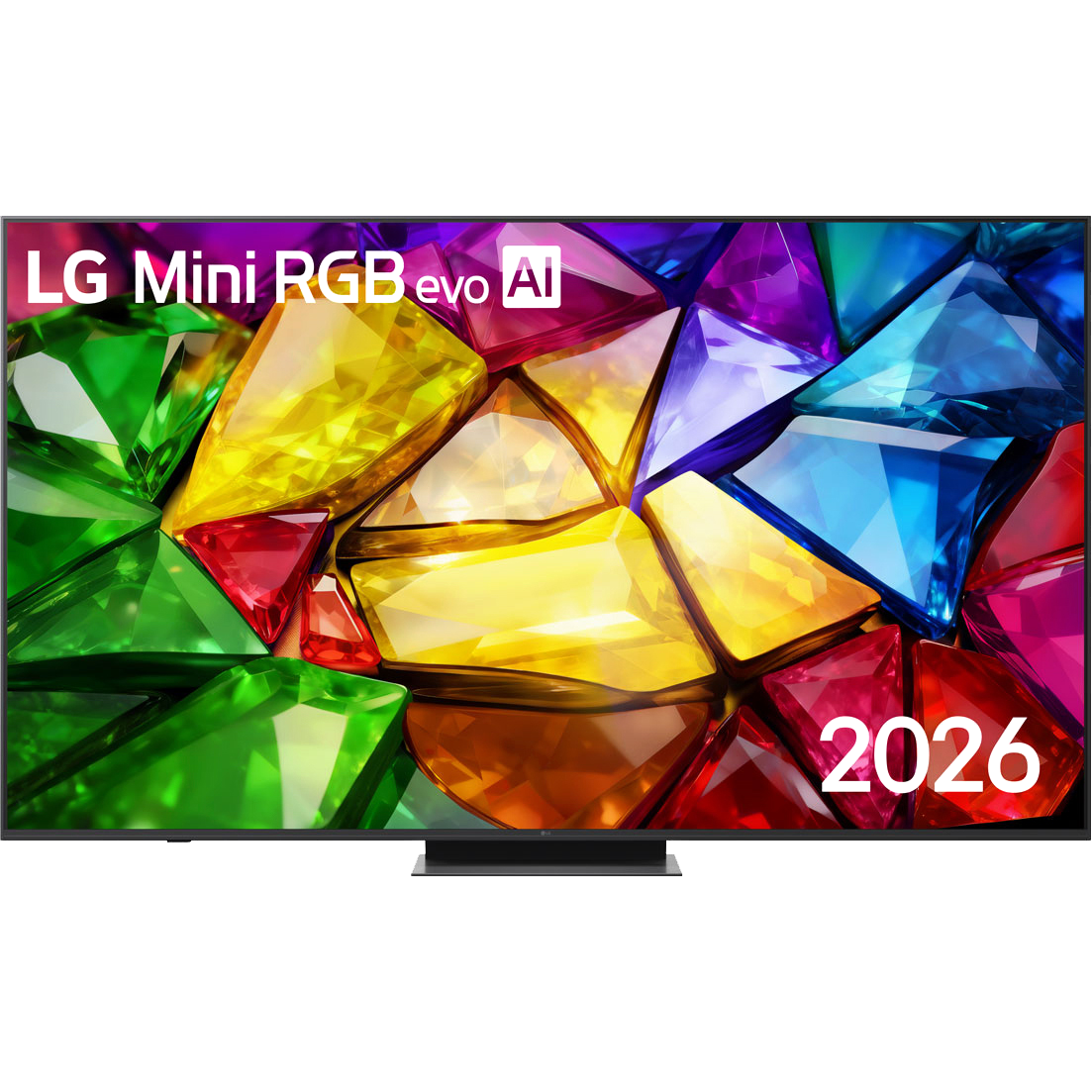 Телевизор ЖК 75'' LG/ 75", Ultra HD, MiniRGB LED, Precision Dimming Technology , Smart TV (WebOS 26), Wi-Fi 5, DVB-T2/C/S2, MR, 120Hz Native (VRR 144Hz), 2.0ch (20W), 3хHDMI, 1хUSB, 2 Pole, черный графит, 2026