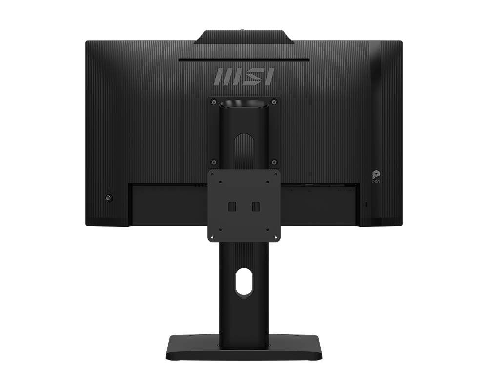 Монитор/ MSI PRO MP242PMG, 23.8"16:9, IPS, FHD, 4ms, 300cd, 120Hz, VGA, HDMI, DP, USB, SPK, CAM, HAS