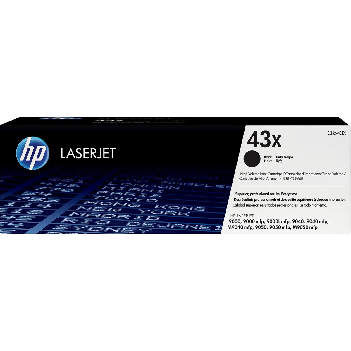 Картридж лазерный HP C8543X черный для HP LJ 9000/9000mfp/9000Lmfp/9040/9040mfp/M9040mfp/9050mfp/M9050mfp (30000стр.)