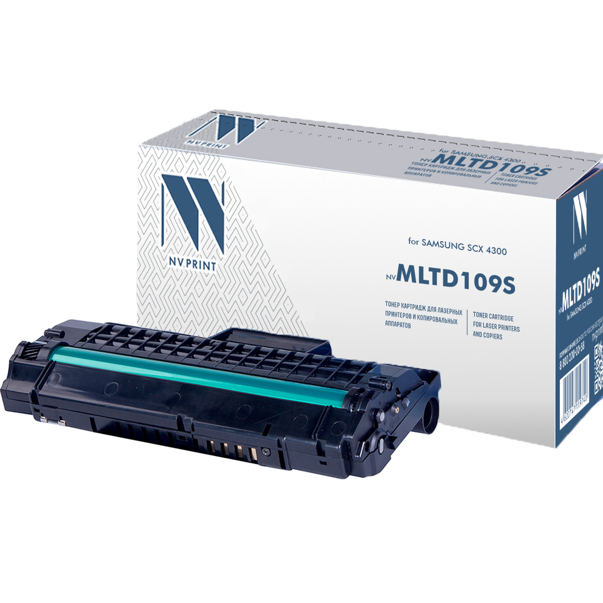 Картридж лазерный NVPrint совместимый Samsung MLT-D109S для SCX-4300 (2000k)