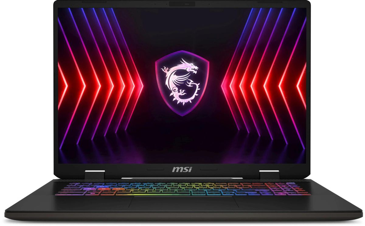Ноутбук MSI Sword 17 HX B14VGKG-048XRU Core i9 14900HX 16Gb SSD1Tb NVIDIA GeForce RTX4070 8Gb 17" IPS QHD+ (2560x1600) без ОС grey space WiFi BT Cam (9S7-17T214-048)