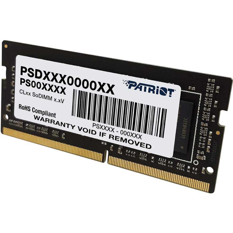 Оперативная память DDR4 16Gb 2666MHz Patriot PSD416G266681S Signature RTL PC4-21300 CL19 SO-DIMM 260-pin 1.2В single rank Ret [PSD416G266681S]