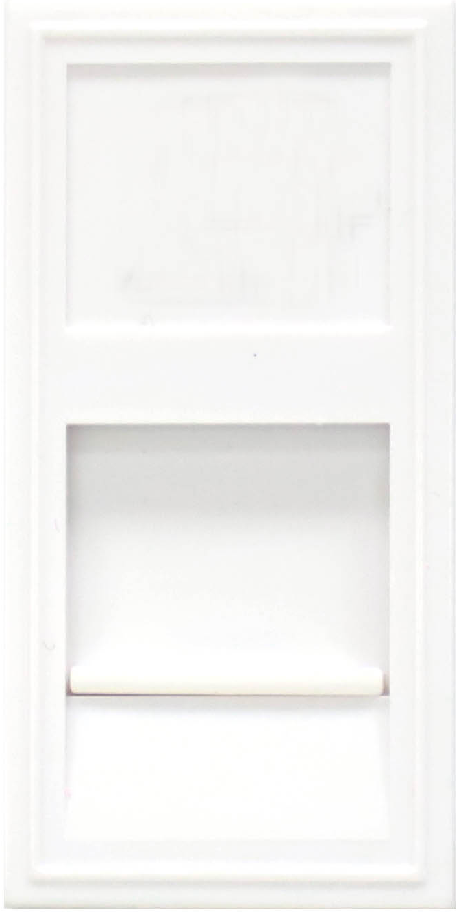 Donel Розетка DEC RJ45 UTP кат.6, 1мод., бел. (22.5х45мм)