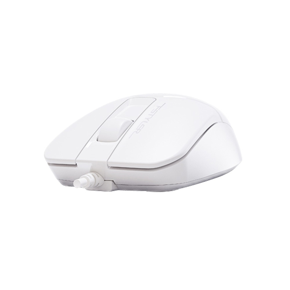 Мышь A4Tech Fstyler FM12 белый оптич. 1200dpi USB 3but (FM12 WHITE)