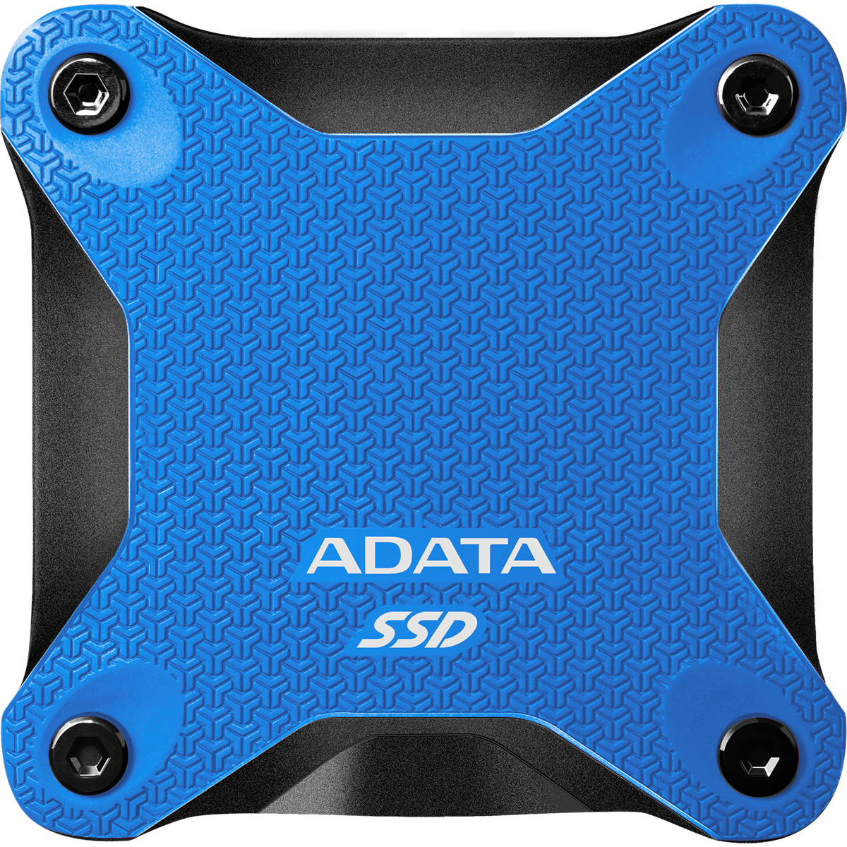 Твердотельный накопитель/ ADATA External SSD SD620, 2000GB, Type-C, USB 3.2 Gen2, R/W 520/460 MB/s, 80x80x15mm, Blue (5 лет)