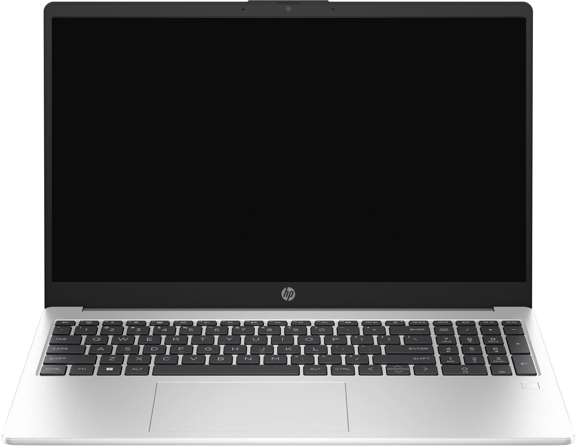 Ноутбук HP 250 G10, 15.6" (1920x1080) IPS/Intel Core i3-1315U/8 ГБ DDR4/512 ГБ SSD/Intel UHD Graphics/Без системы, Серебристый (8A5C7EA)