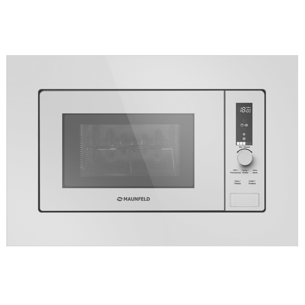 Микроволновая печь Maunfeld JBMO820GW01, встраиваемая, 20л, гриль