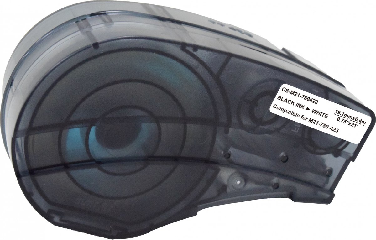 -/ Картридж ленточный Cactus CS-M21-750423 черный для Brady BMP21-PLUS, BMP21-LAB