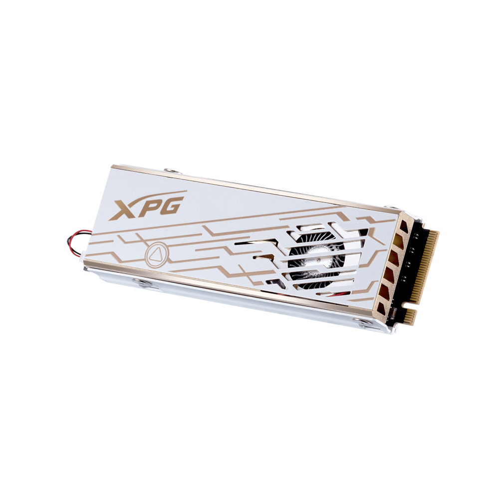 Твердотельный накопитель/ ADATA SSD XPG MARS 980 PRO, 2000GB, M.2(22x80mm), NVMe, PCIe 5.0 x4, 3D NAND, R/W 14000/13000MB/s, IOPs 2 000 000/1 650 000, TBW 1480, DWPD 0.4, with Heat Sink (5 лет)