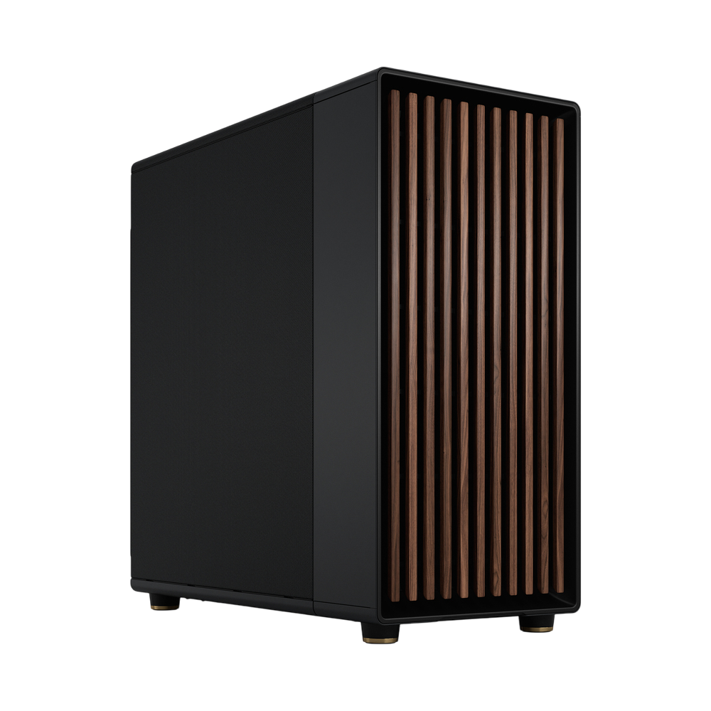 Компьютерный корпус без блока питания Case Fractal Design North XL, Full-Tower, 3x140мм, 2xUSB-A 3.0 + 1xUSB 3.2 Type-C E-ATX, ATX, mATX, mITX Wood panel Charcoal черный