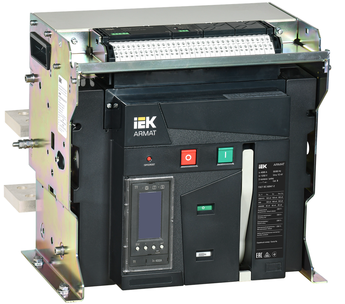 ARMAT AR-A4H TY40 3P F HR Выключатель автомат. с акс. IEK