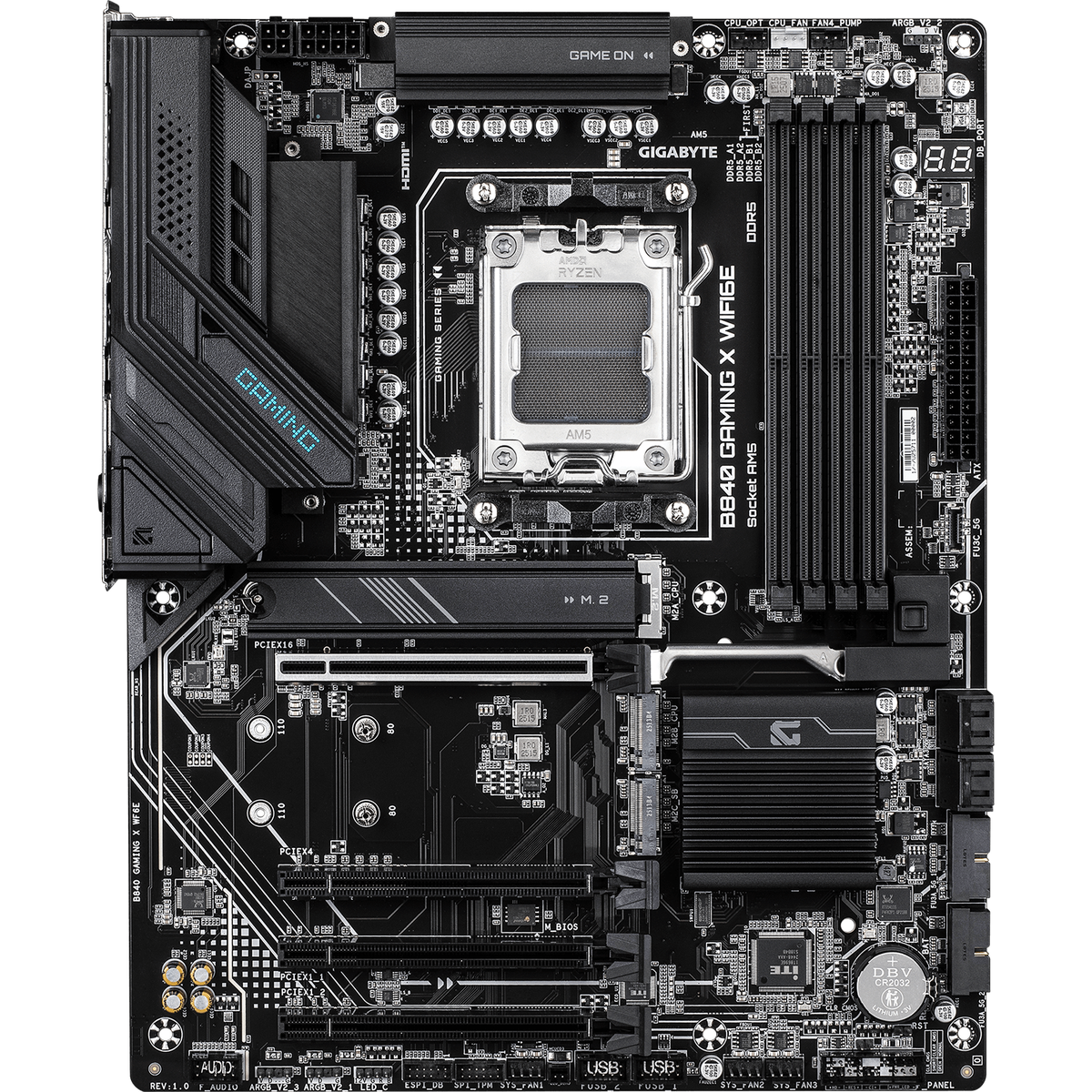 Материнская плата/ B840 GAMING X WF6E
