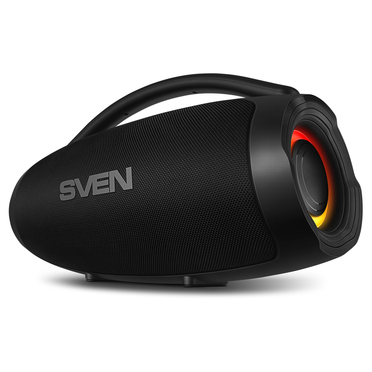 Колонка портативная SVEN PS-375 черный (60Вт, USB, Bluetooth, питание от USB/аккумулятора) (SV-023027)