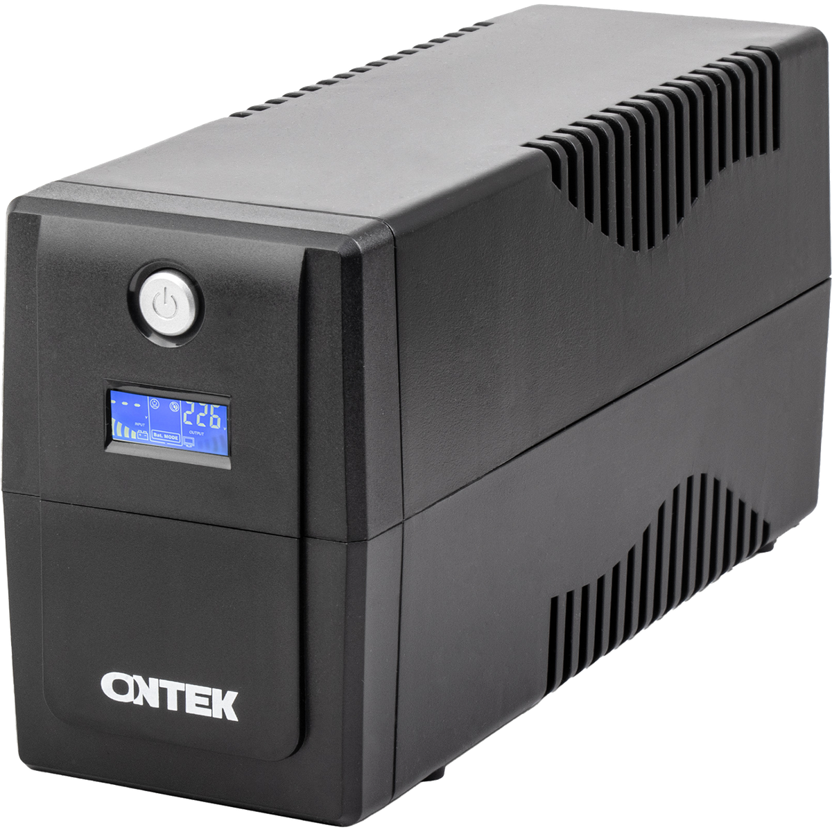 ИБП ONTEK 3S 850 ВА/480 Вт линейно-интерактивный ИБП с функцией AVR, выход C13x4 шт, LCD, USB/RJ45, 7,5Ач х 1шт/ ИБП ONTEK