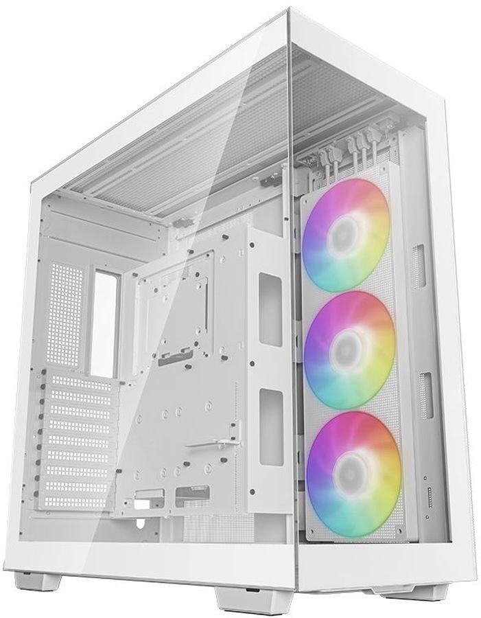 Корпус Deepcool CH780 белый ATX 9x120mm 9x140mm 4x180mm 4x200mm 4xUSB3.0 audio bott PSU [R-CH780-WHADE41-G-1]