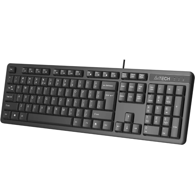 Клавиатура A4Tech KR-3 черный USB