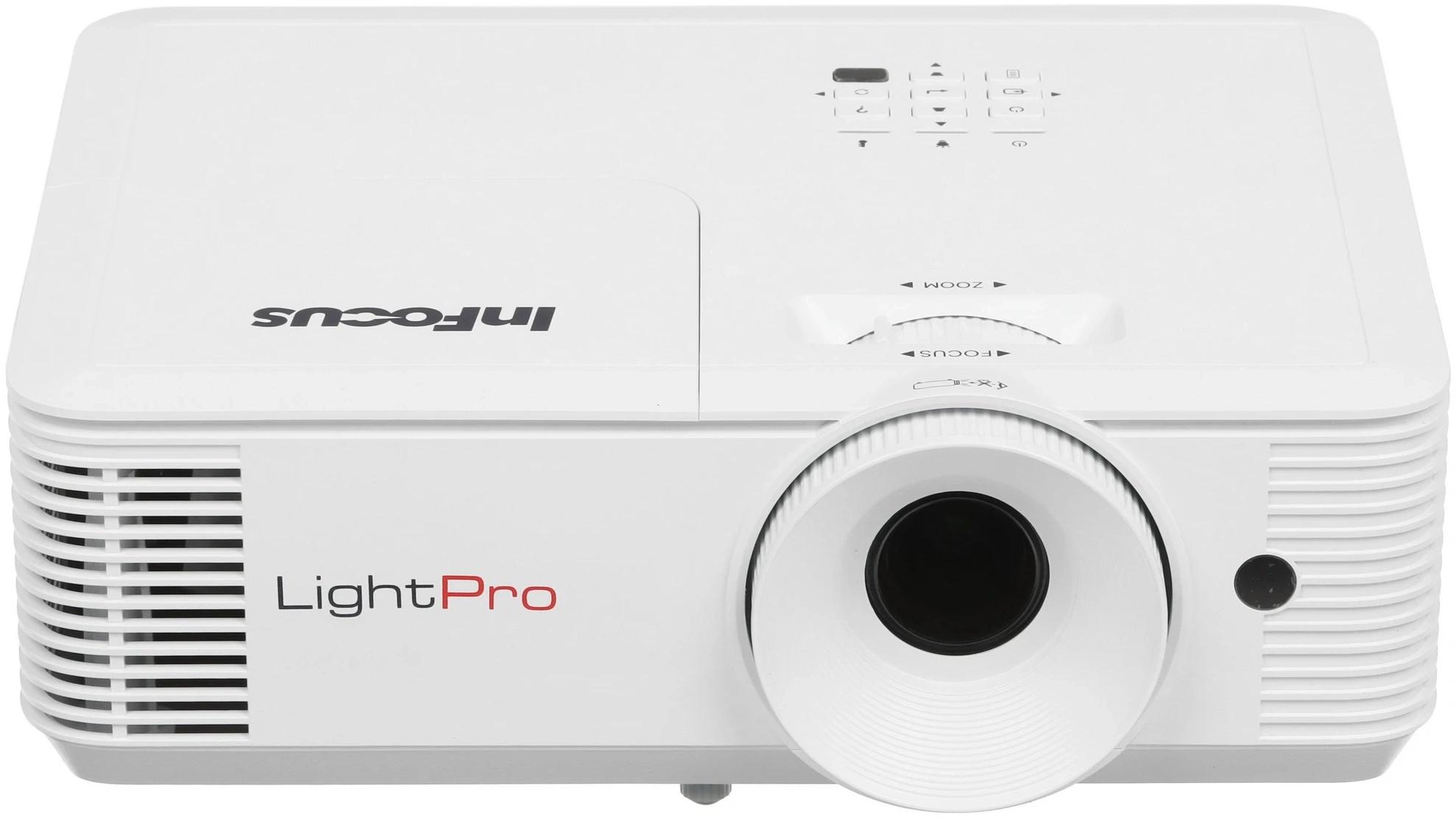 Проектор INFOCUS IN0022SL DLP, 4000 lm, SVGA, 30 000:1, 1.94~2.16:1, 2xHDMI 1.4, VGA in/out, S-Video, 3.5mm in/out, USB-A, RS-232, лампа 15 000ч.(ECO mode), 10W, 27дБ, 2,6 кг, замена SP222, IN112BB