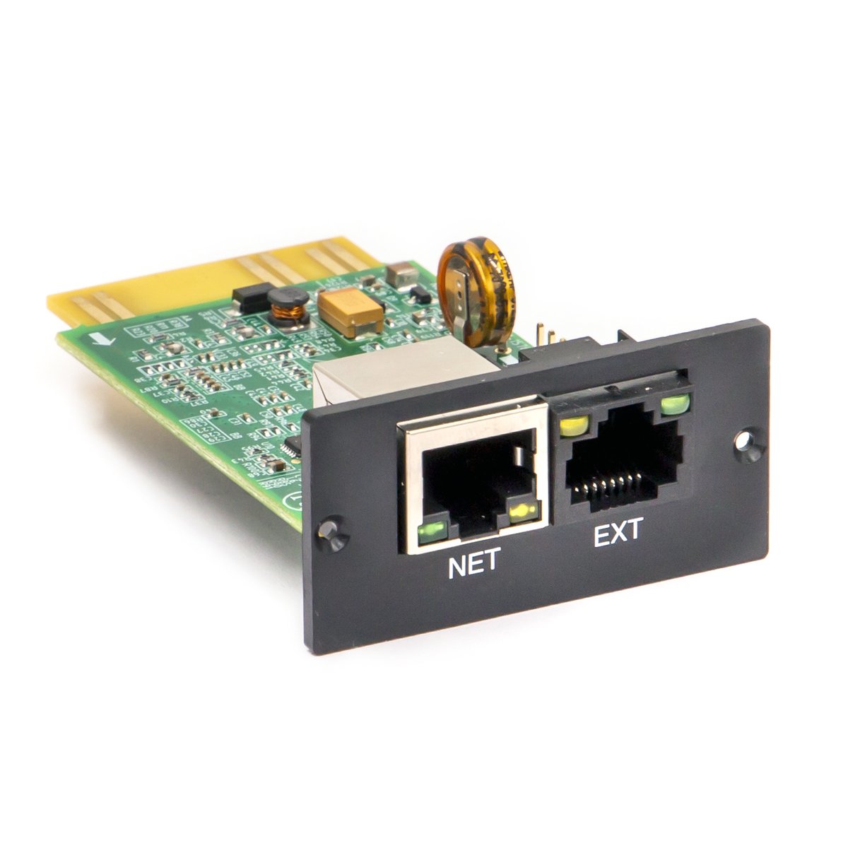 Адаптер SNMP DKC SNMPSM2 для ИБП серий Info Rackmount Pro, Small Tower, Small Rackmount, Trio TM, "RAM batt"