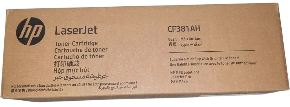 Тонер-картридж/ HP CF381AH Cyan Contract Original LaserJet Toner Cartridge