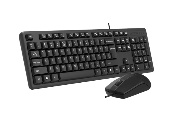 Клавиатура + мышь A4Tech KK-3330 клав:черный мышь:черный USB (KK-3330 USB (BLACK))