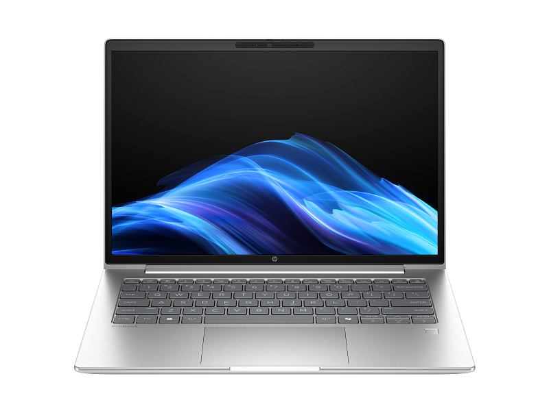 Ноутбук/ HP Probook 4G1i 14 14"(1920x1200)/Intel Core Ultra 5 225U(1.5Ghz)/16384Mb/512PCISSDGb/noDVD/Int:Intel® Graphics/Cam/BT/WiFi/48WHr/war 1y/1.4kg/Silver/DOS + EN Kbd 3 pin