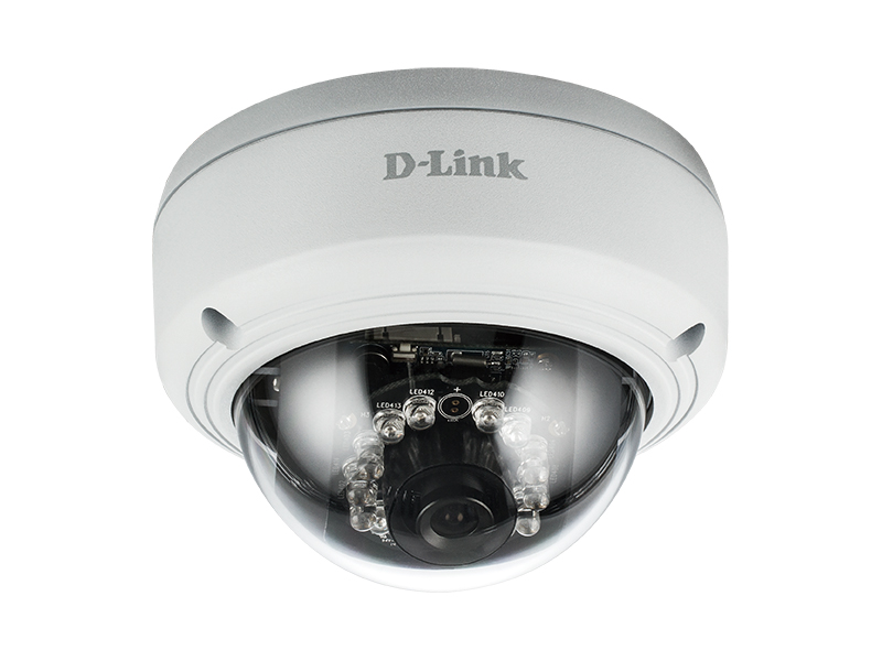 D-Link DCS-4603/UPA/A2A 3 Мп купольная сетевая камера, день/ночь, c ИК-подсветкой до 10 м, PoE и WDR (адаптер питания в комплект поставки не входит)