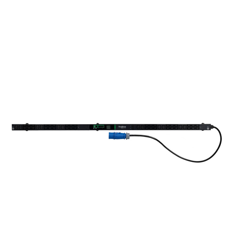 БРП Uniprom, с мониторингом, 0U, 240В, 1Ф, 32A, 36xC13 12xC19, 3м кабель, IEC309