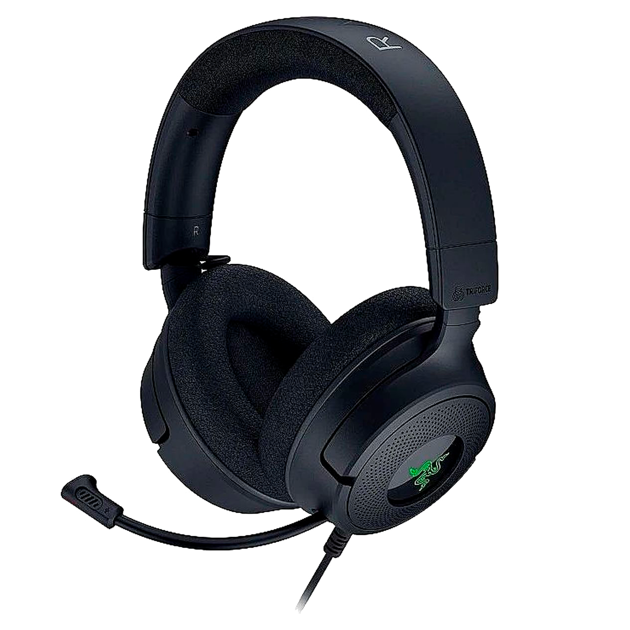 Наушники Razer - Kraken V4 X, многоканальная 7.1, USB, проводной, 20Гц-20КГц, цвет чёрный, RZ04-05180100-R3M1