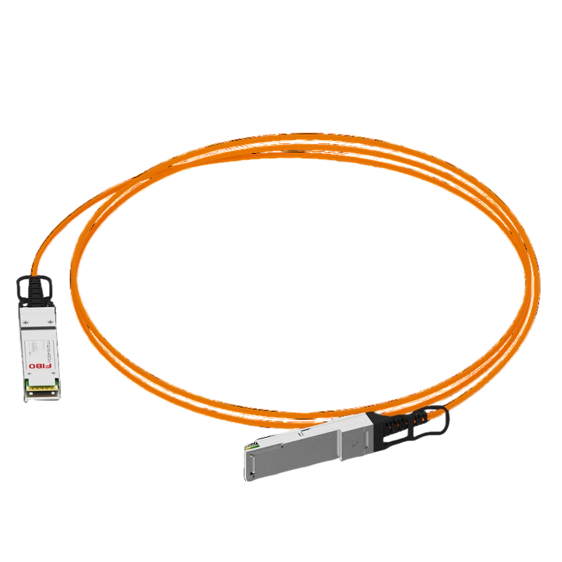 Кабель/ FIBO FT-Q100-AOC2m QSFP28 AOC модуль 100G, оптический кабель, 2 метра