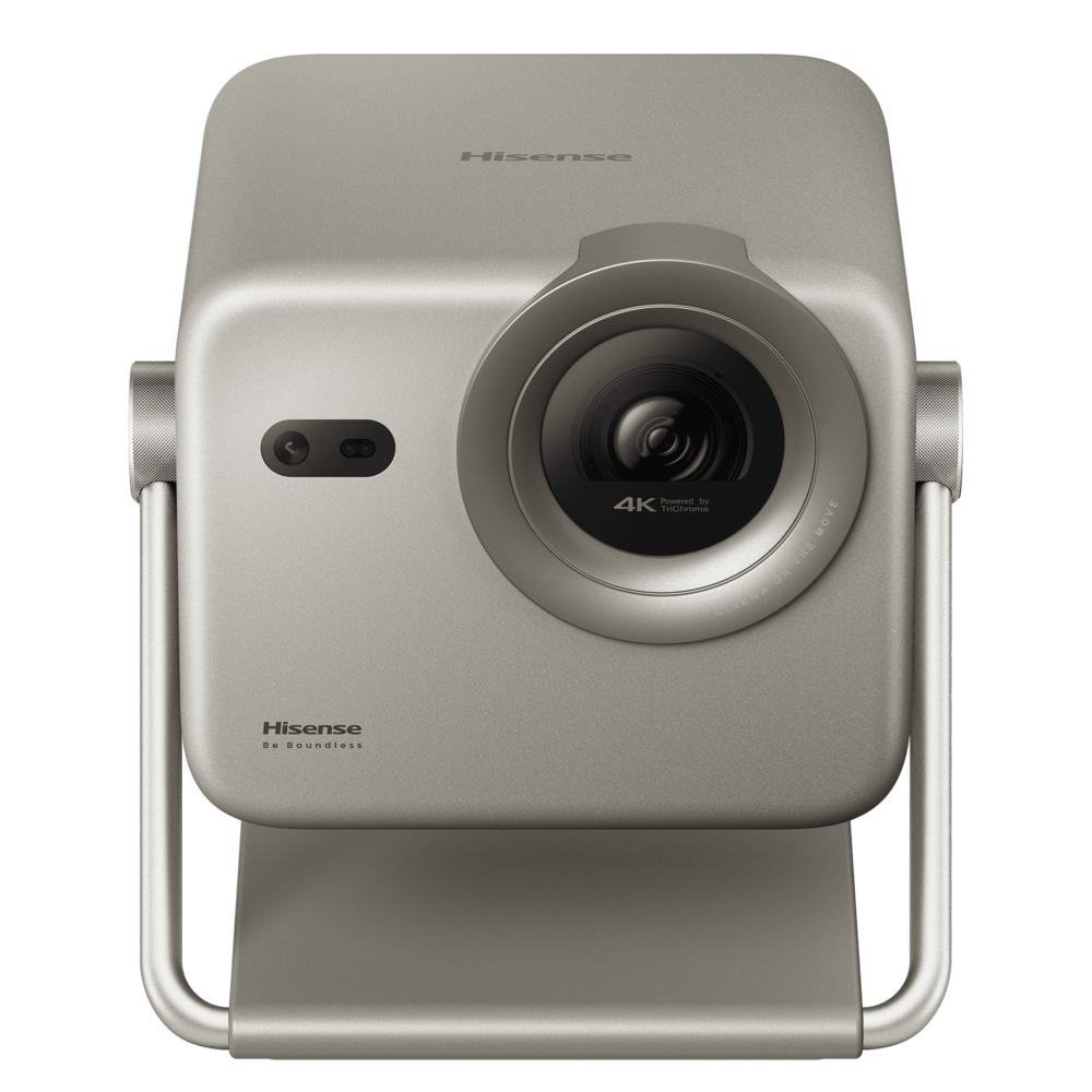 Проектор Hisense/ 65~200", Projector Triple-Chroma, 4K UHD, 1300Лм, 1000:1, 10W x 2, VIDAA U7.0, HDMI 2.1x1, HDMI 2.0x2, USB 3.0x1, USB 2.0x1, Bluetooth, WiFi, AirPlay 2