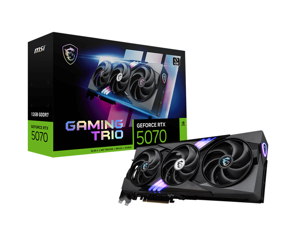 Видеокарта/ GeForce RTX 5070 12G GAMING TRIO