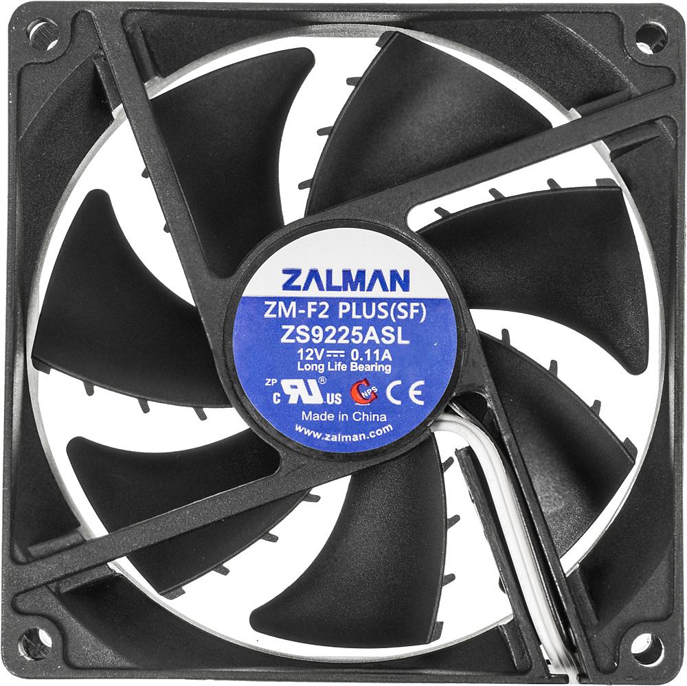 Вентилятор Zalman ZM-F2 Plus (SF), 92×92×25мм, 1500об/мин