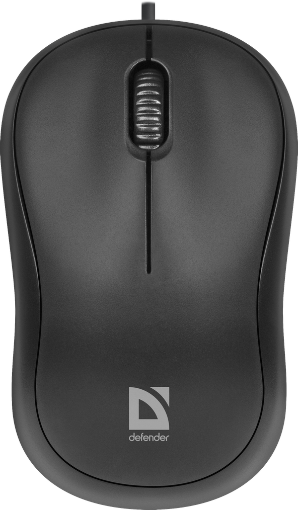 Defender Проводная оптическая мышь Patch MS-759 черный,3 кнопки,1000 dpi