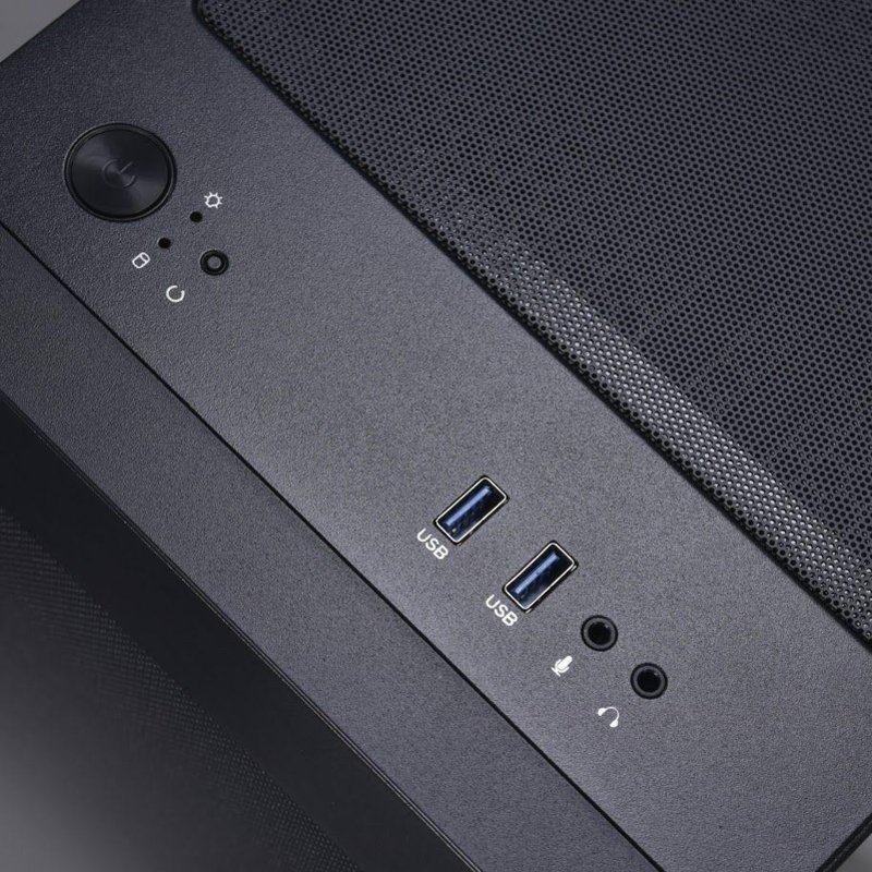 Корпус Lian-Li Lancool 205M Mesh черный mATX 3x120mm 2x140mm 2xUSB3.0 audio bott PSU [G99.OE744MX.10]