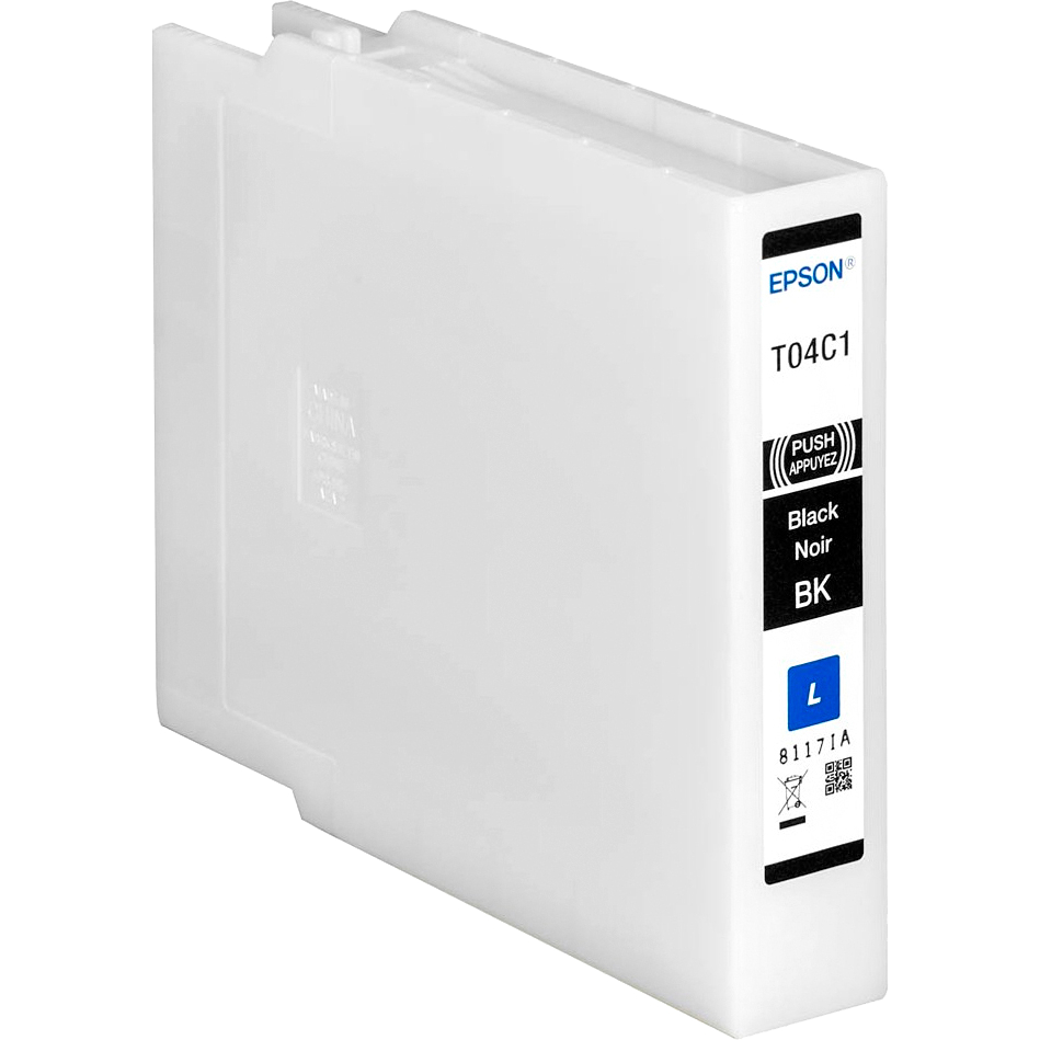 Картридж струйный Epson T04C (C13T04C140) черный (2900 стр.) для WF-C8190DW/WF-C8690DWF