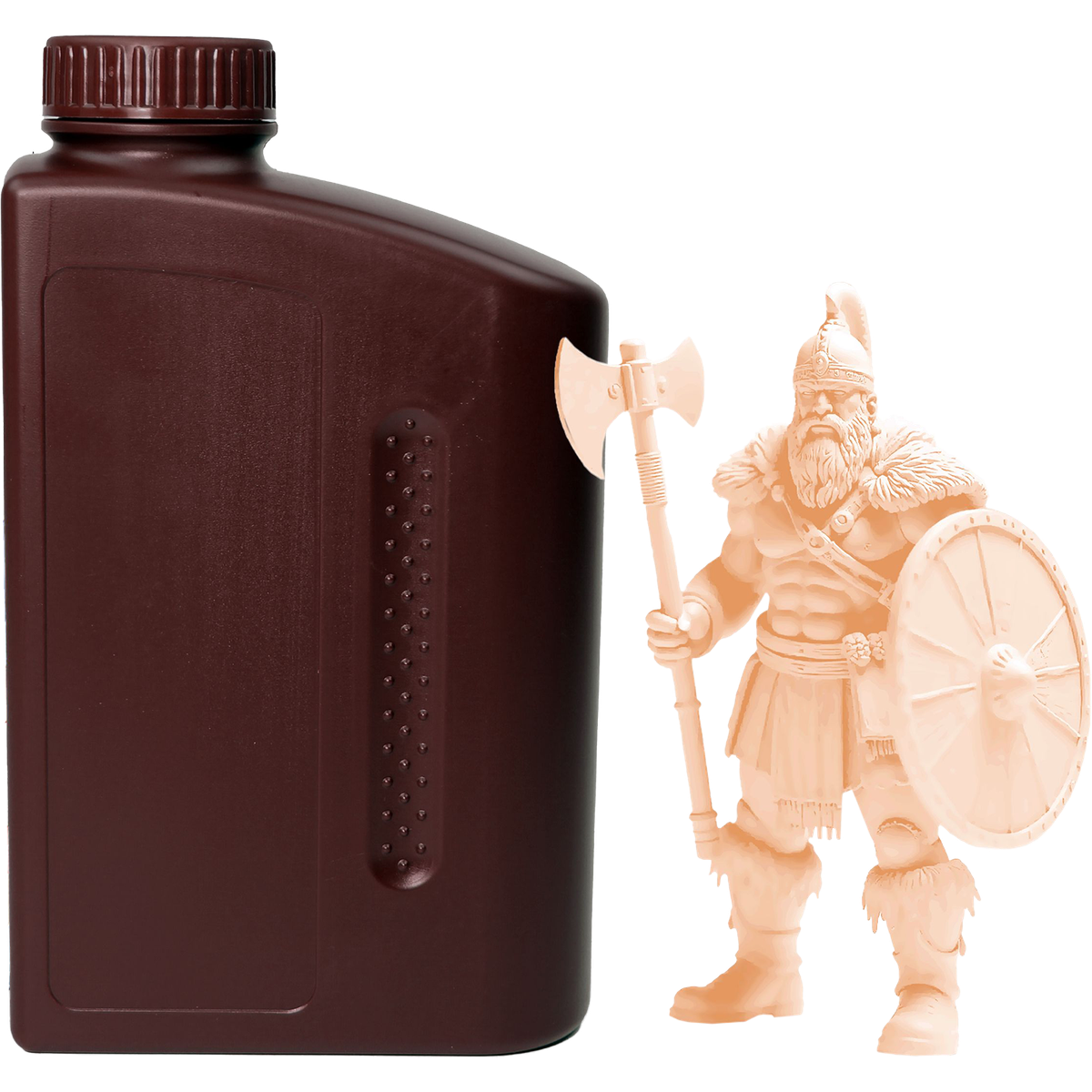 NV-3D-WATER-WASHABLE-RESIN-BEIGE Фотополимерная водовымываемая смола NV PRINT Water Washable Resin Beige 1 кг