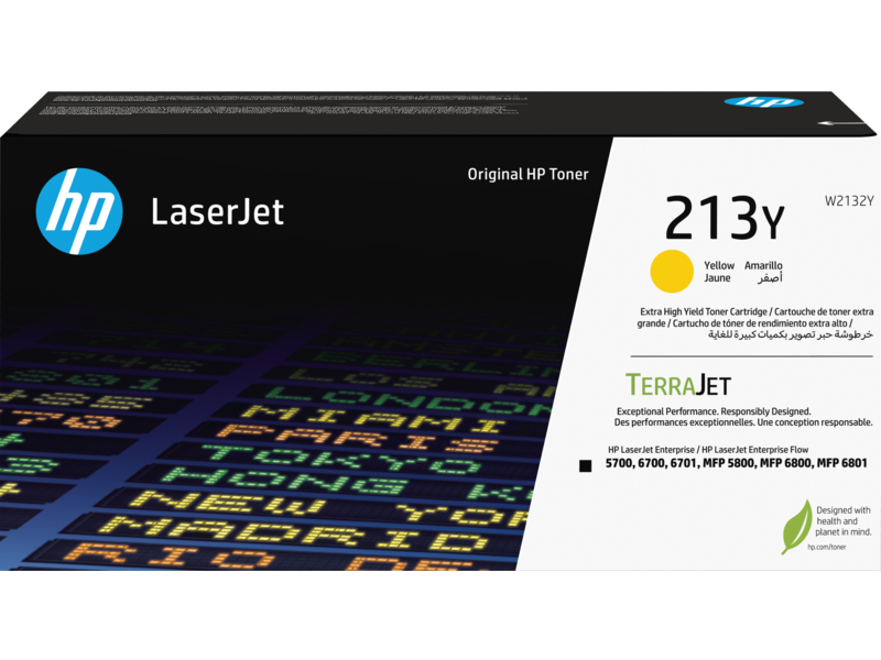 HP W2132Y Тонер-картридж/ HP 213Y Yellow Extra High Yield  Original  LaserJet  Toner Cartridge
